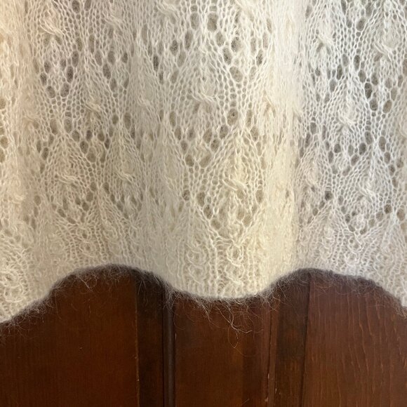 Liz Claiborne Collection Ivory Tunic Sweater Size S - Picture 4 of 10